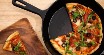 Пицца на сковороде – скоростной обед по-итальянски